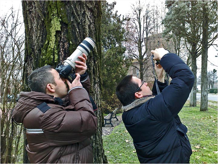 Questi siamo io (a sinistra) e mio fratello nicola