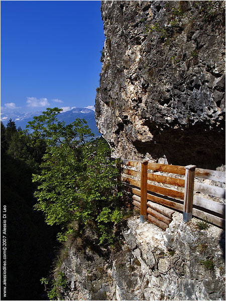 Alcuni passaggi nel canyon