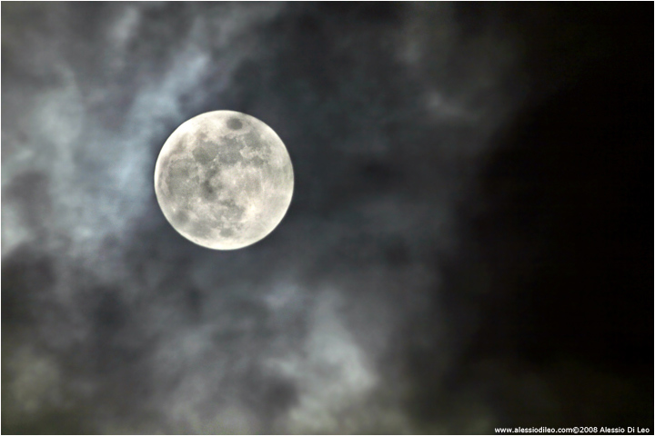 Luna piena del 20 febbraio 2008