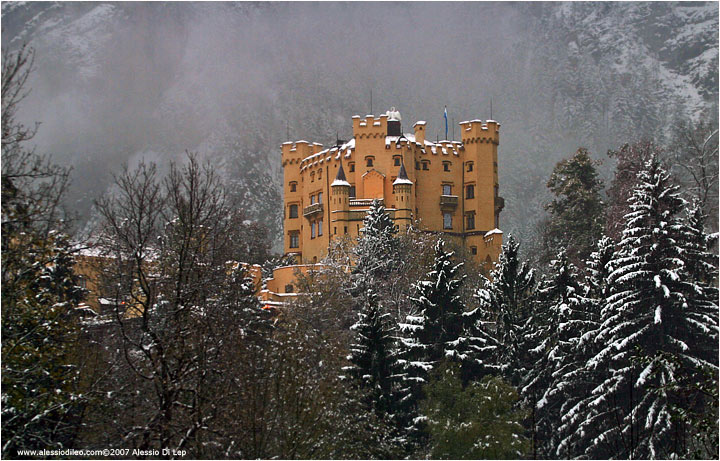 Il castello di Hohenswangau